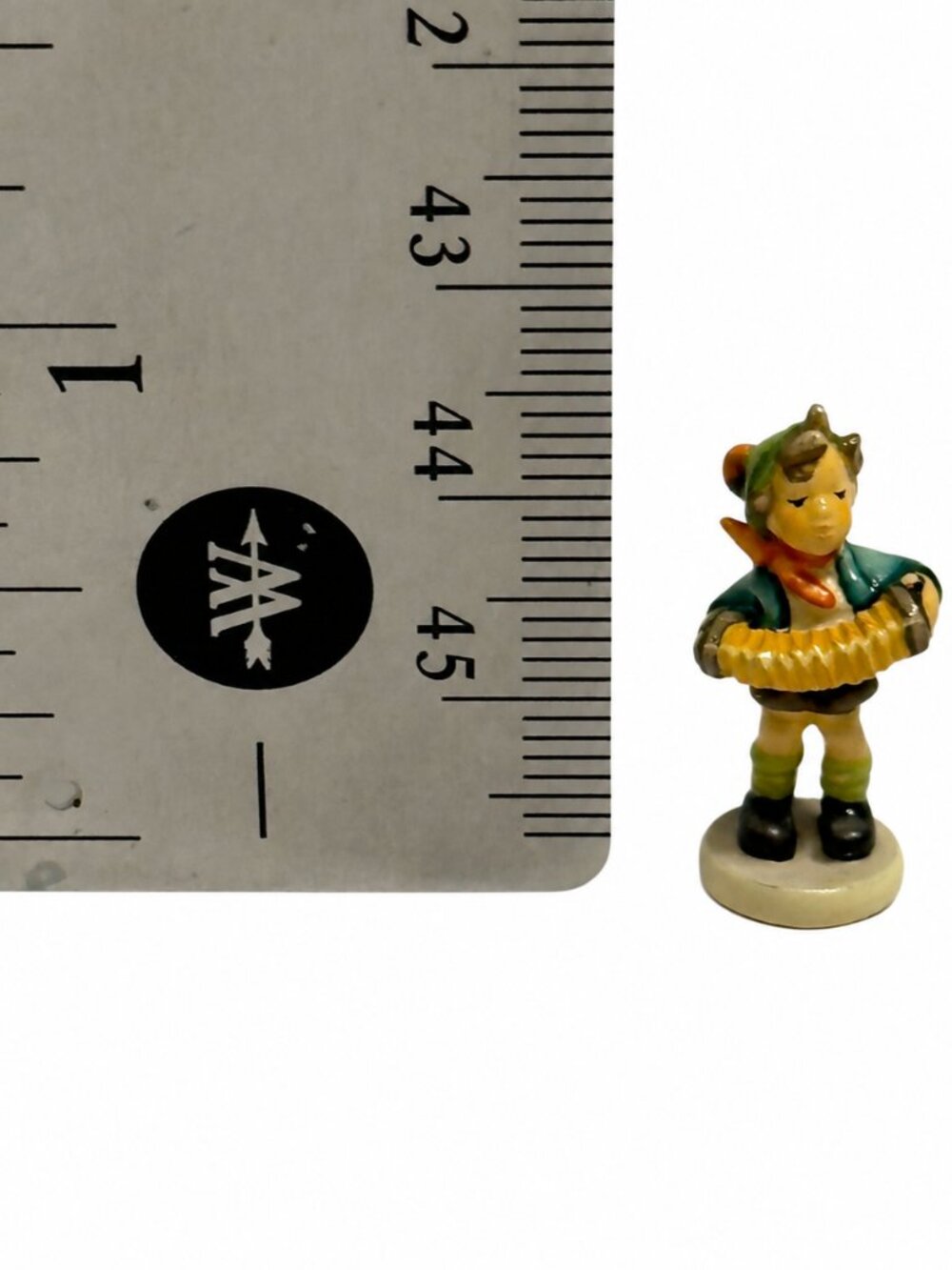 Goebel Hummel Olszewski Accordion Boy 266-P Miniature First Edition 1991 W/Box